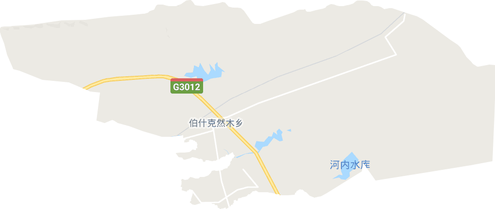 伯什克然木乡电子地图