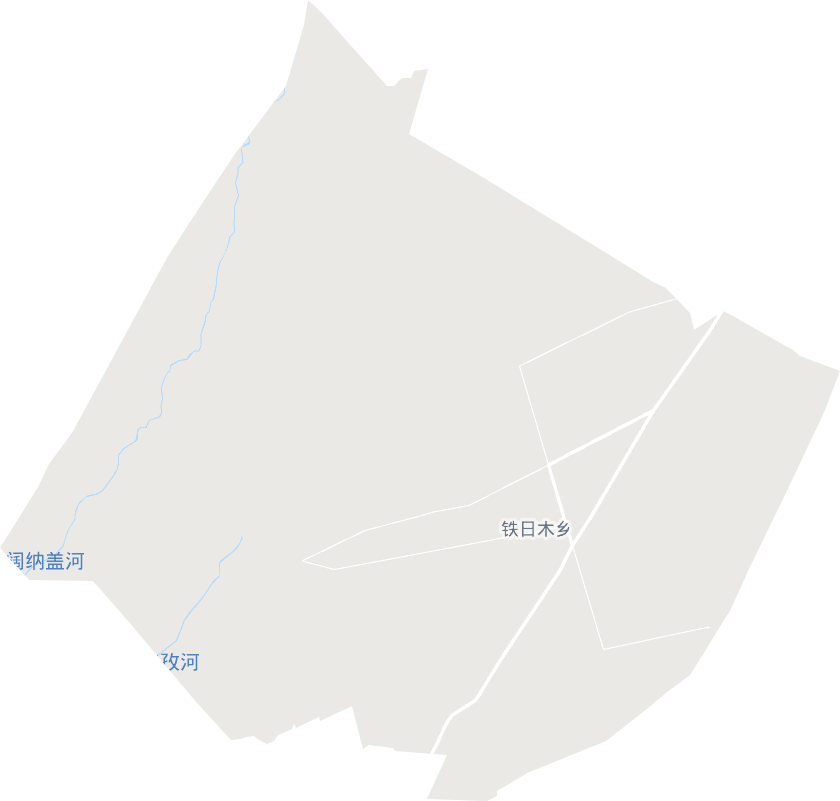 铁日木乡电子地图