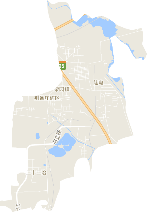 栗园镇电子地图