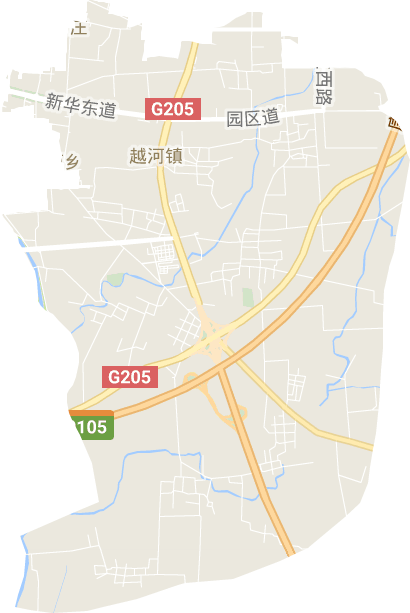 越河镇电子地图