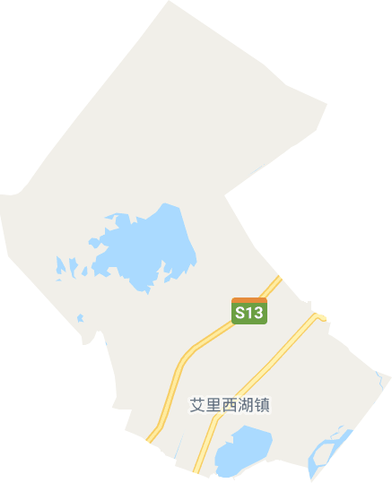 艾力西湖镇电子地图