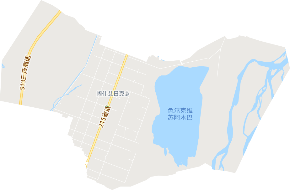 阔什艾日克乡电子地图