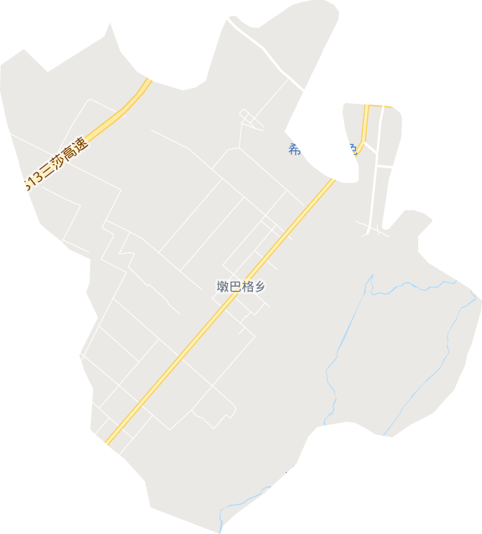 墩巴格乡电子地图