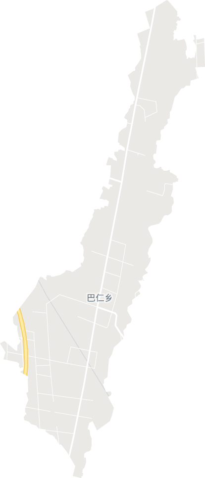 巴仁乡电子地图