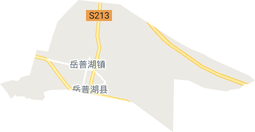 岳普湖镇电子地图