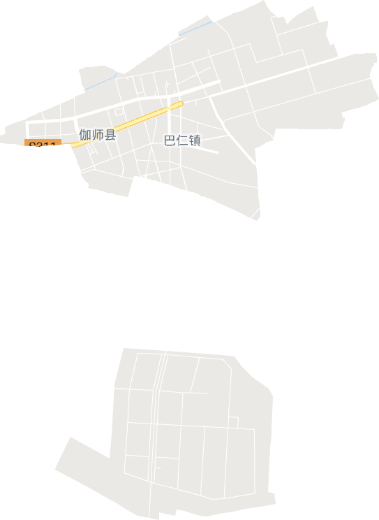 巴仁镇电子地图