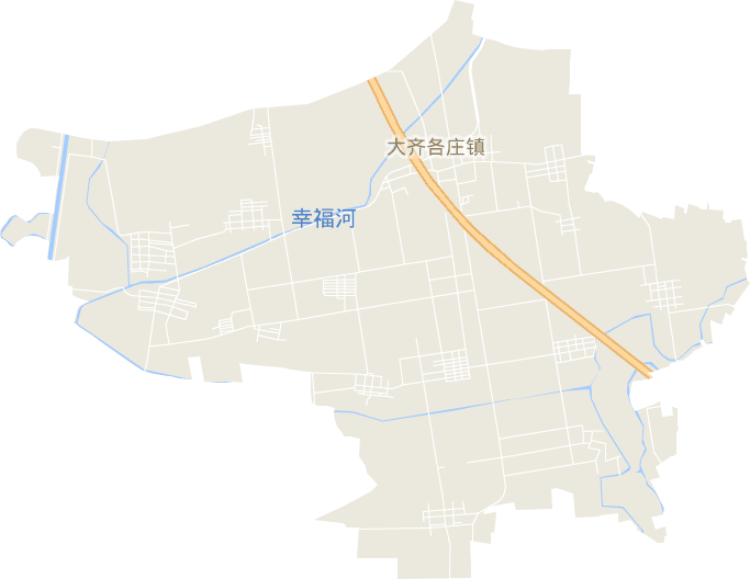 大齐各庄镇电子地图