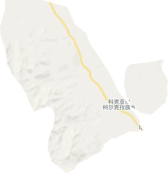 科克亚尔柯尔克孜族乡电子地图