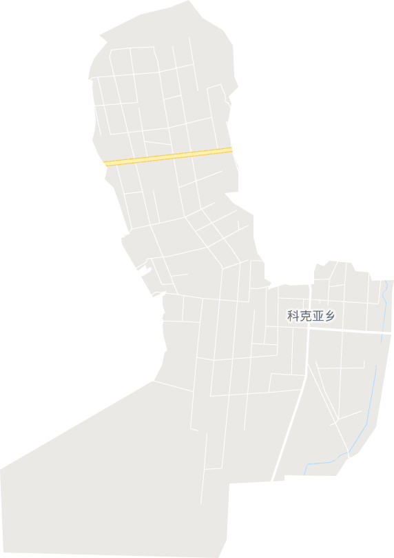 科克亚乡电子地图