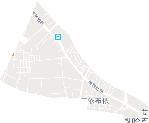 萨依布依街道电子地图
