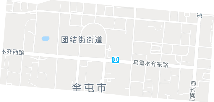 团结路街道电子地图