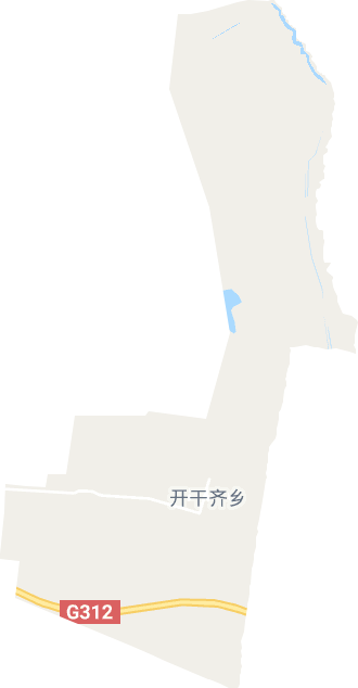 开干齐乡电子地图