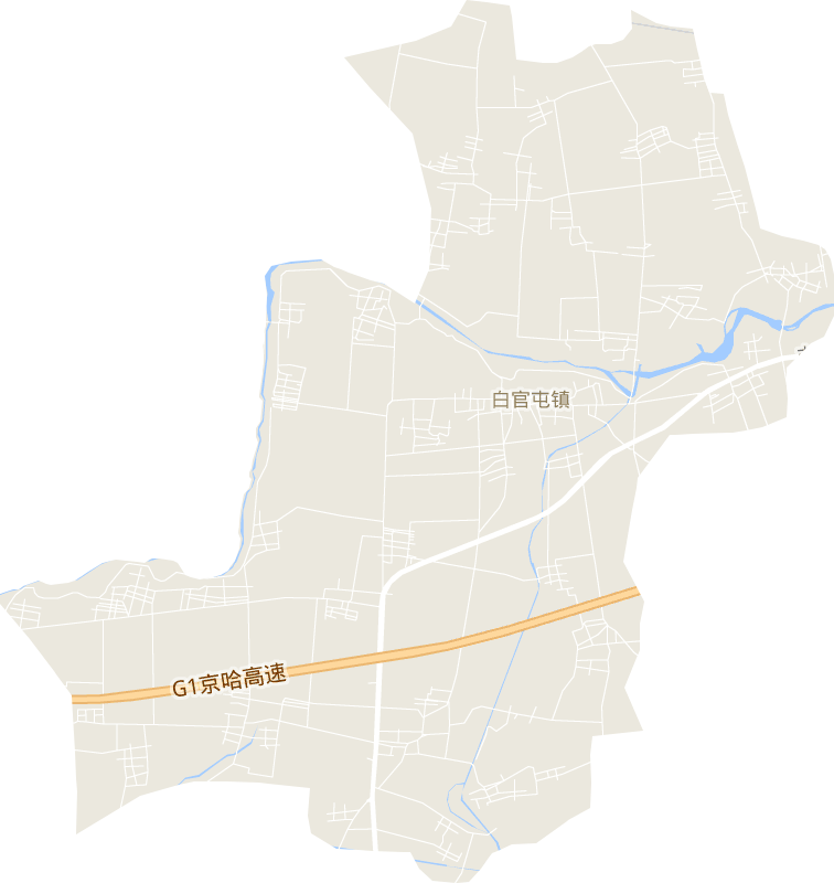 白官屯镇电子地图