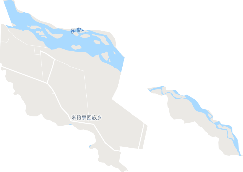 米粮泉回族乡电子地图