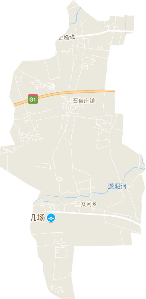 石各庄镇电子地图