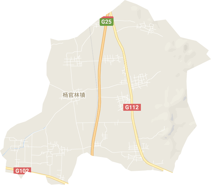 杨官林镇电子地图