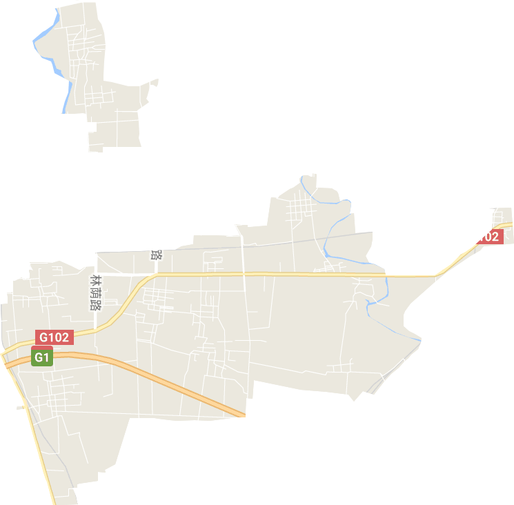 银城铺镇电子地图
