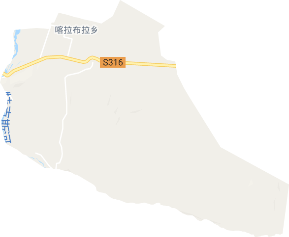 喀拉布拉镇电子地图