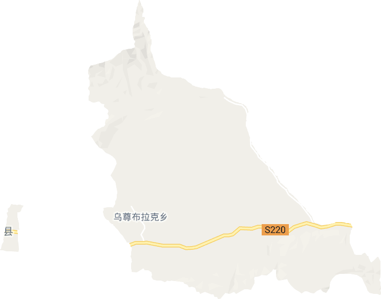 乌尊布拉克乡电子地图
