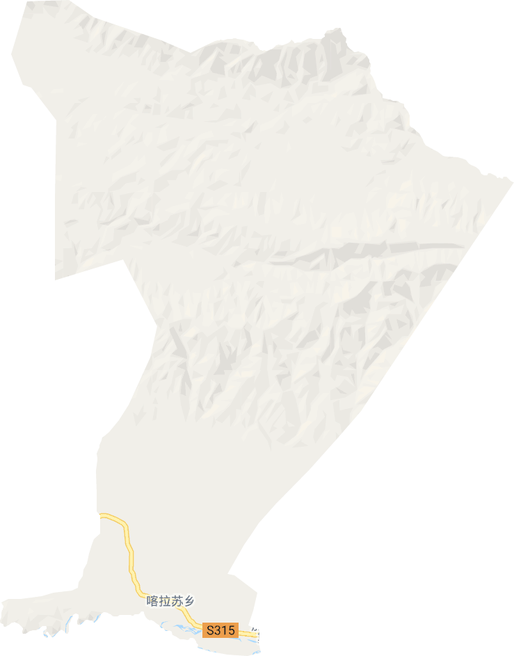 喀拉苏乡电子地图