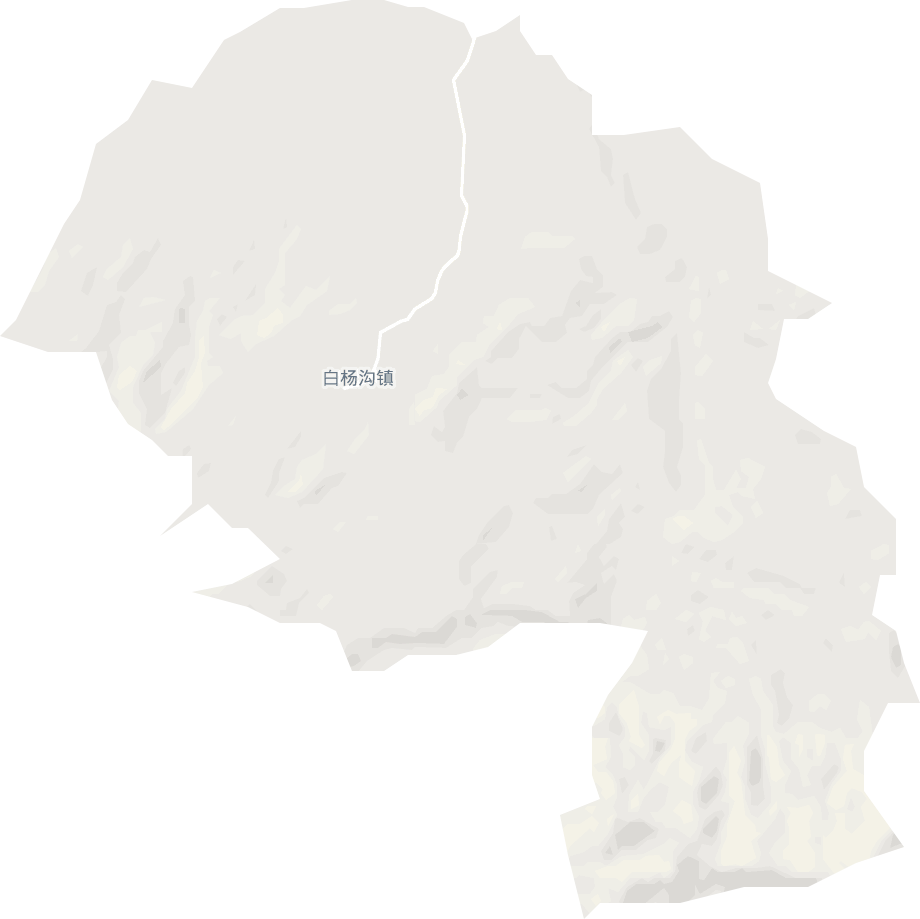 白杨沟镇电子地图