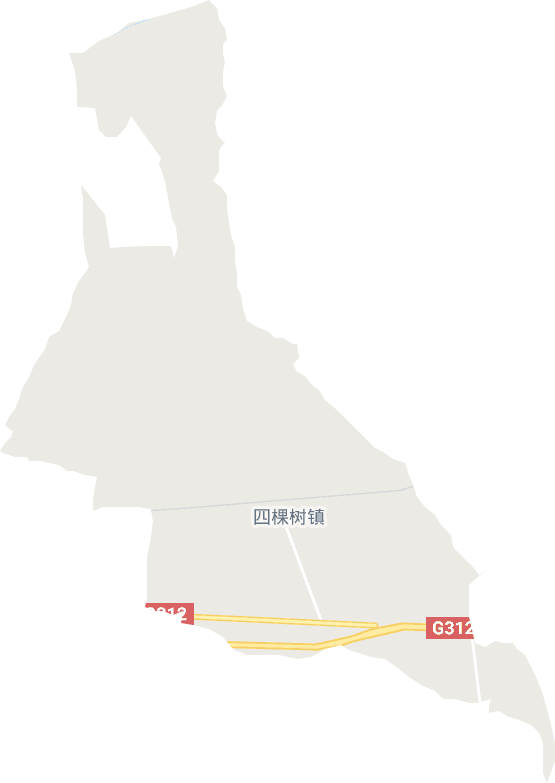 四棵树镇电子地图
