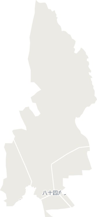 八十四户乡电子地图