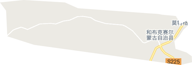 和布克赛尔镇电子地图