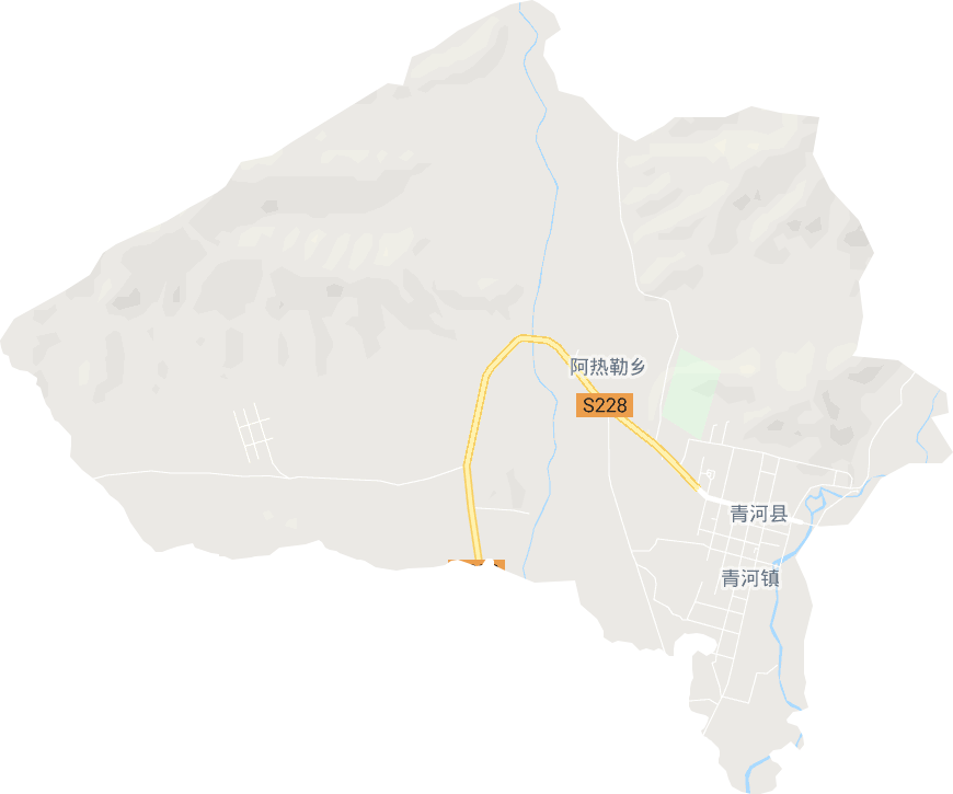青河镇电子地图