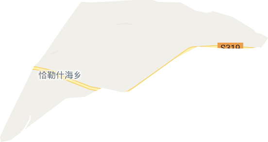恰勒什海乡电子地图