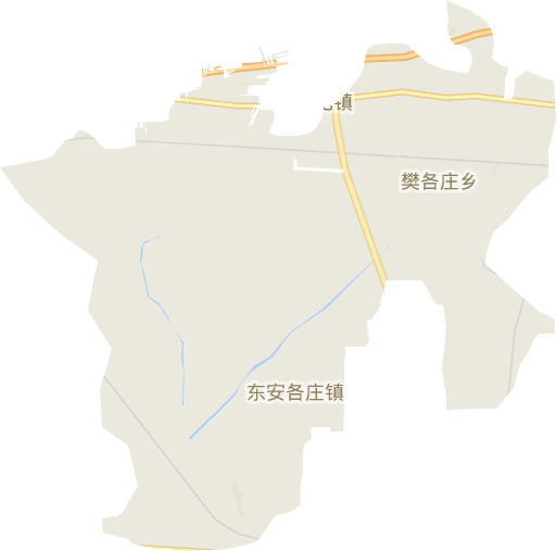 东安各庄镇电子地图