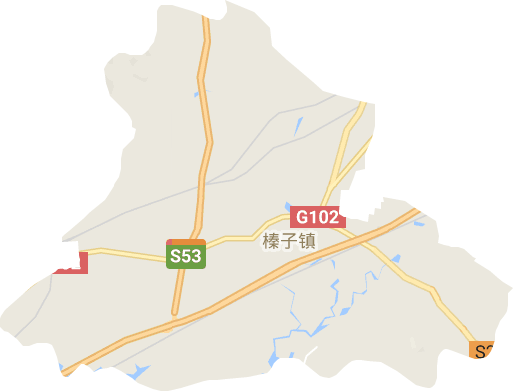 榛子镇电子地图