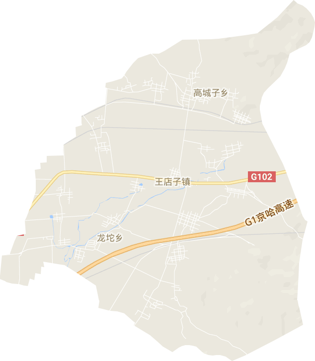 王店子镇电子地图