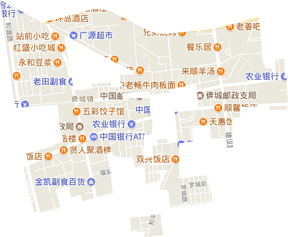 友谊路街道电子地图