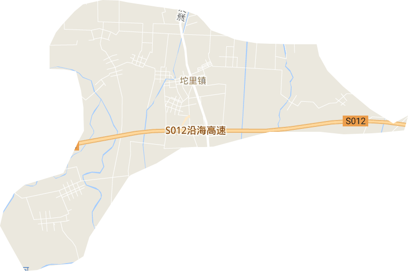 坨里镇电子地图
