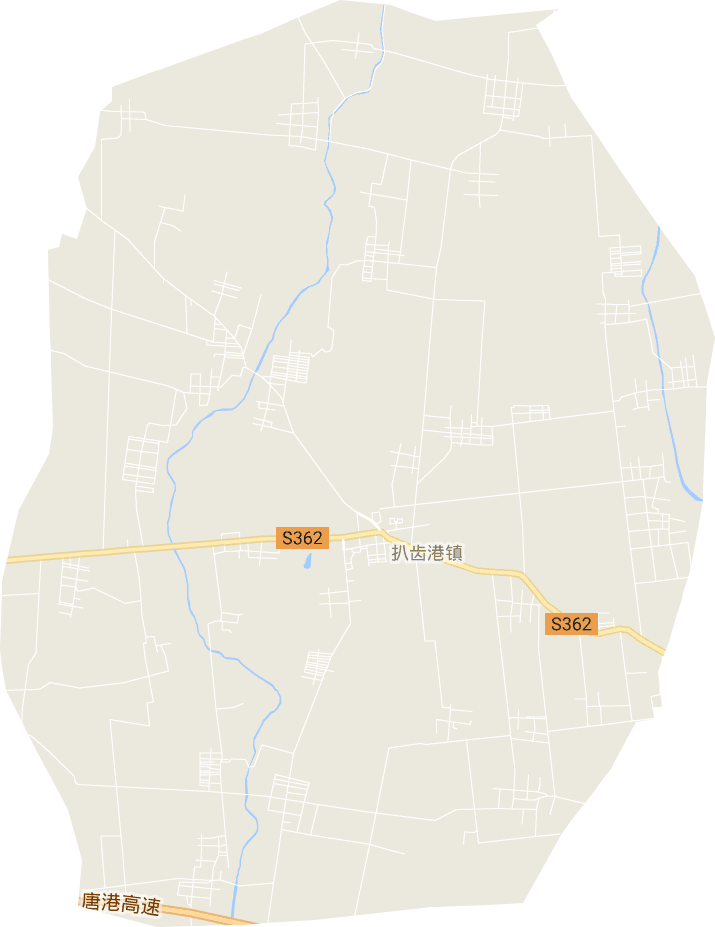 扒齿港镇电子地图