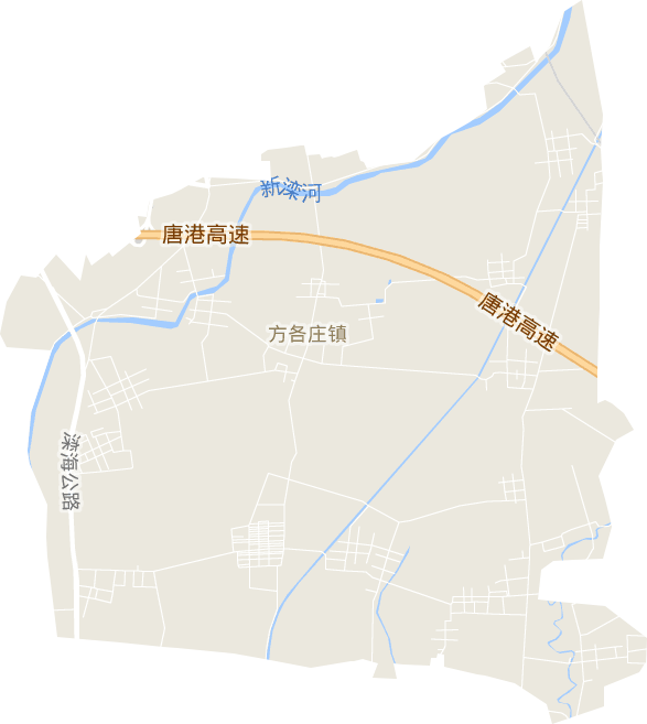 方各庄镇电子地图
