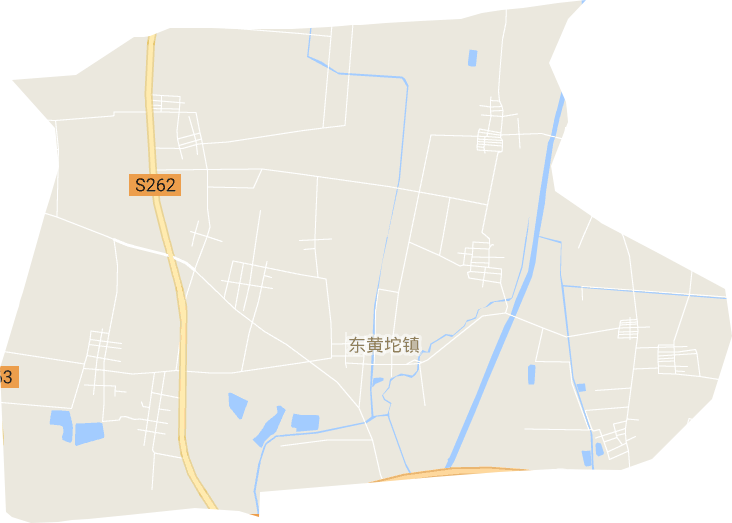 东黄坨镇电子地图