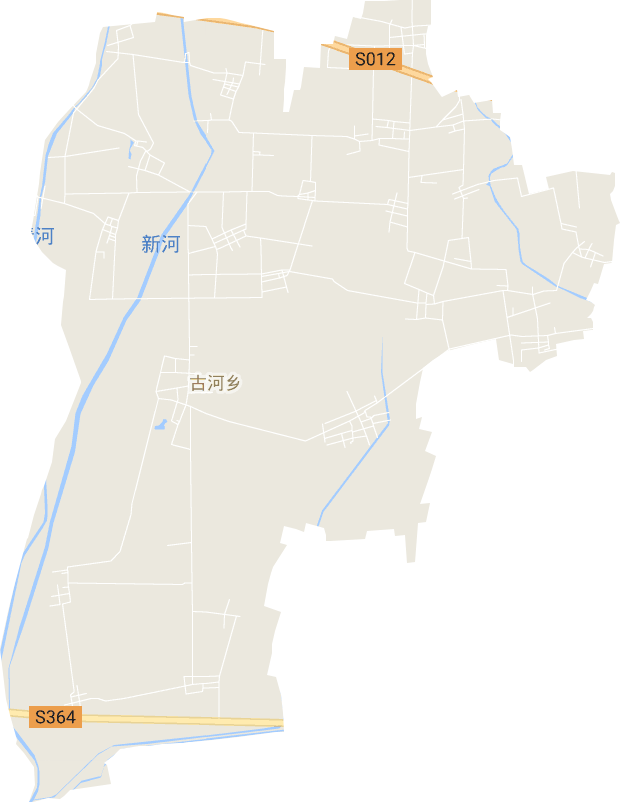 古河乡电子地图