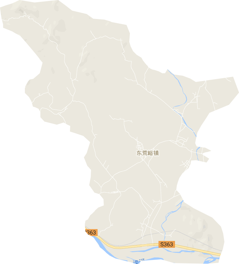 东荒峪镇电子地图