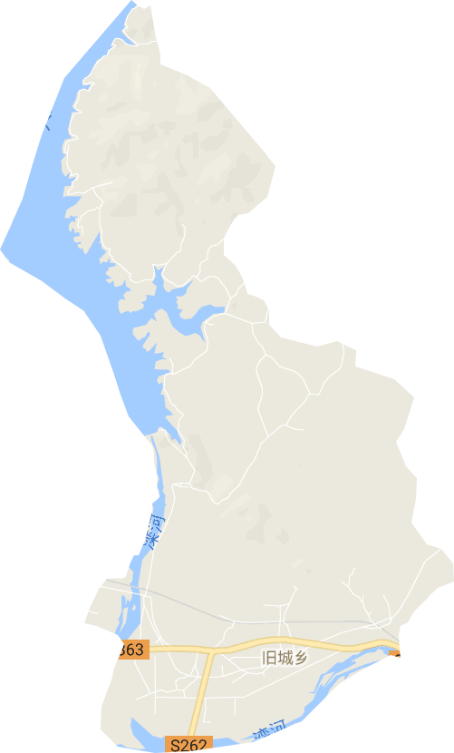 旧城乡电子地图