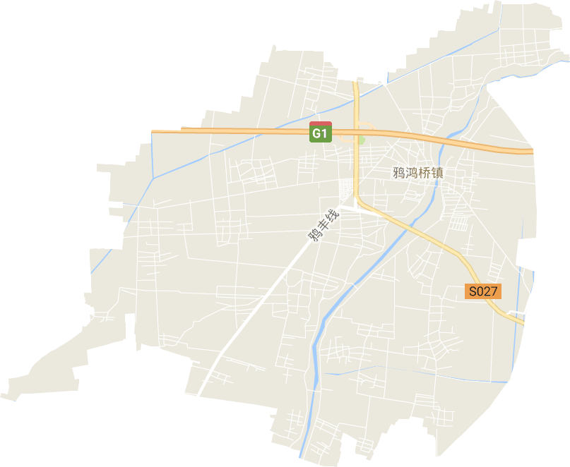 鸦鸿桥镇电子地图