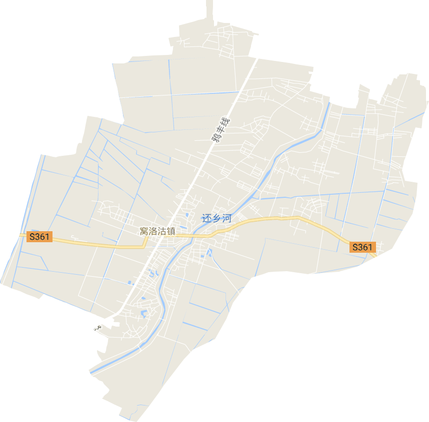 窝洛沽镇电子地图
