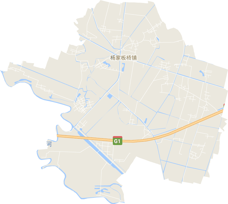 杨家板桥镇电子地图