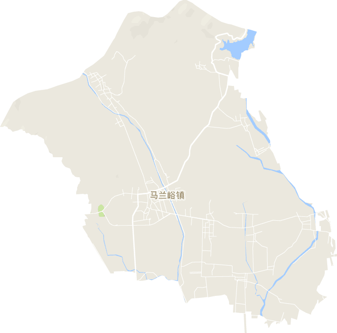 马兰峪镇电子地图