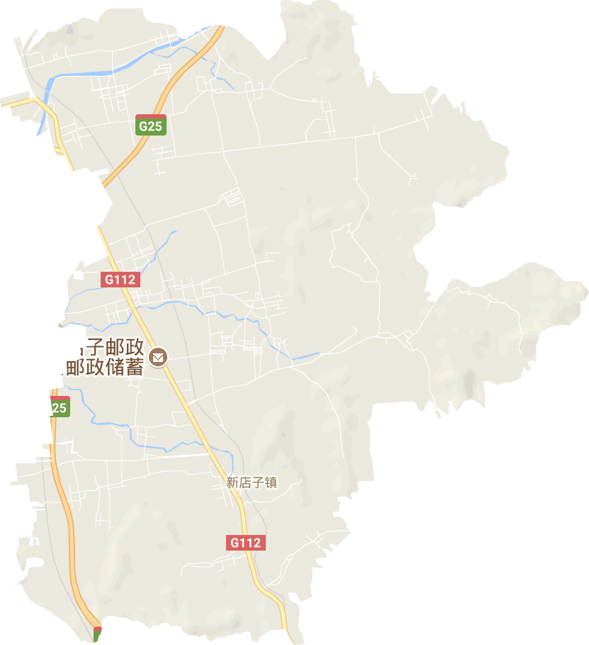 新店子镇电子地图
