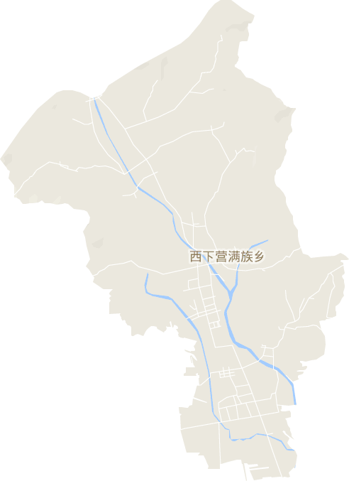 西下营满族乡电子地图