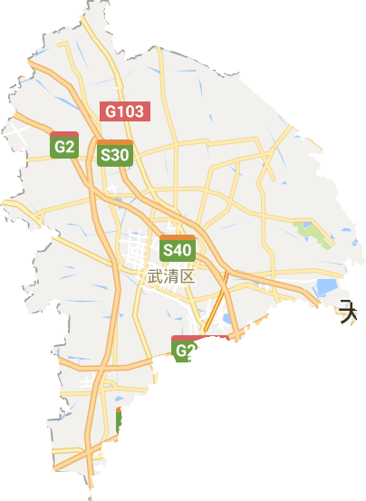 武清区电子地图