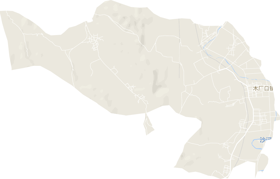 木厂口镇电子地图