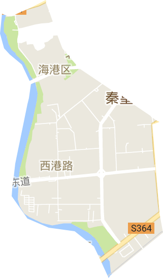 西港路街道电子地图